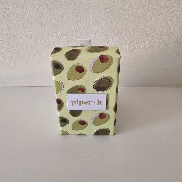 Piper K Green Olive Earrings - Picture 4 of 5